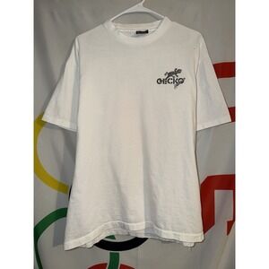 Vintage Gecko Hawaii Graphic Tee T Shirt Large Surf Skate 90s